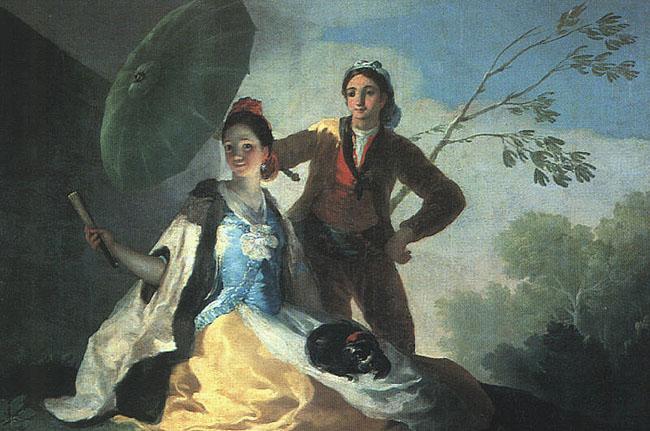 Francisco de Goya The Parasol Sweden oil painting art